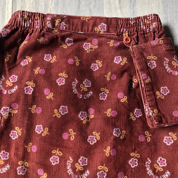 Red Duck corduroy skirt - Picture 2 of 10